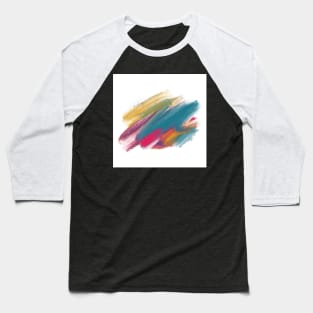 Smudge Color Baseball T-Shirt